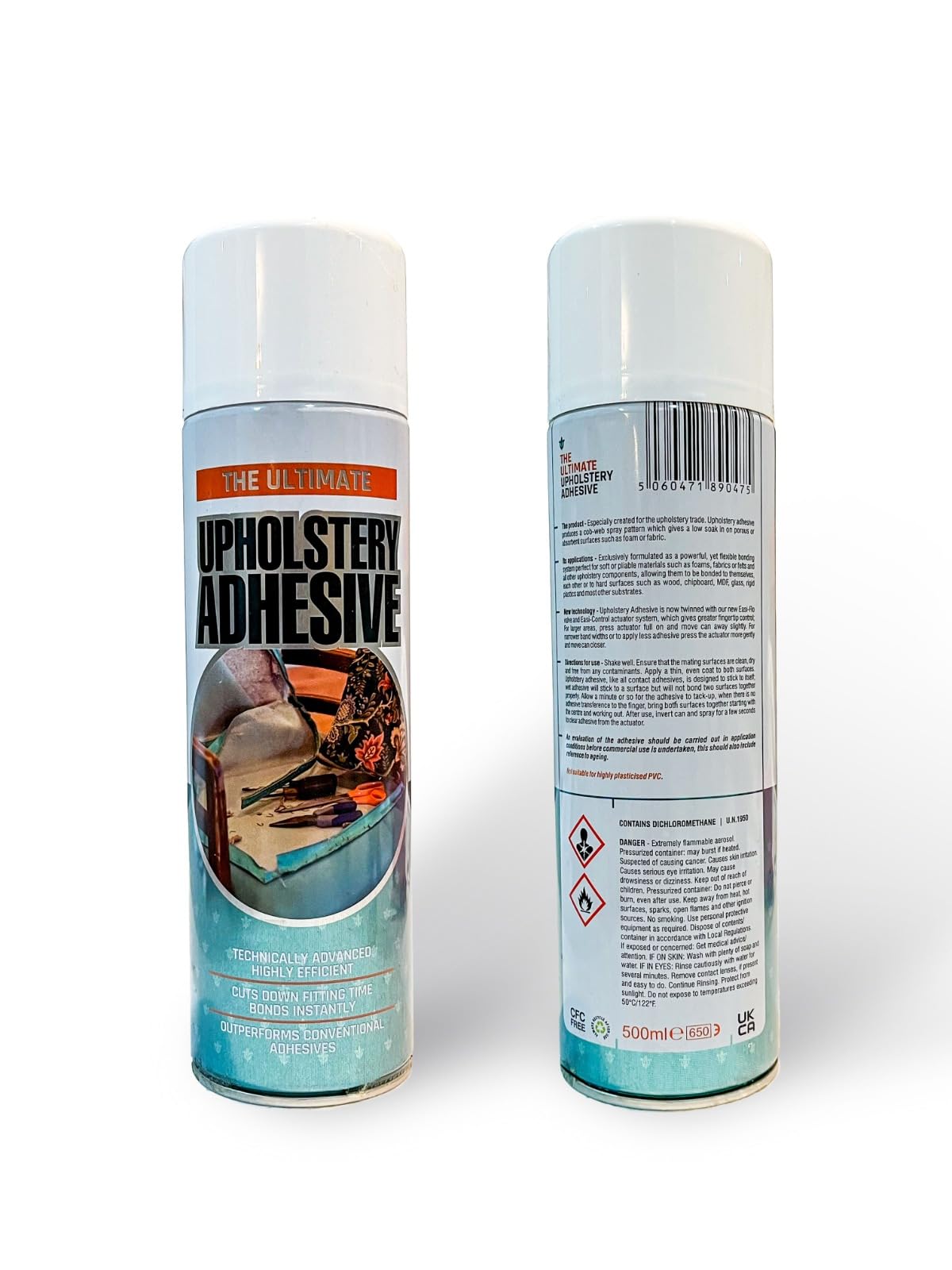 The Ultimate Upholstery Adhesive Bonding Spray 500ml | Professional High Strength Contact Adhesive