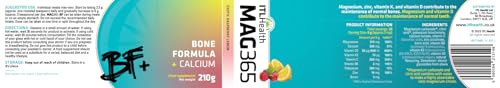MAG365 BF Plus Calcium Magnesium Powder – Exotic Raspberry Lemon 210g