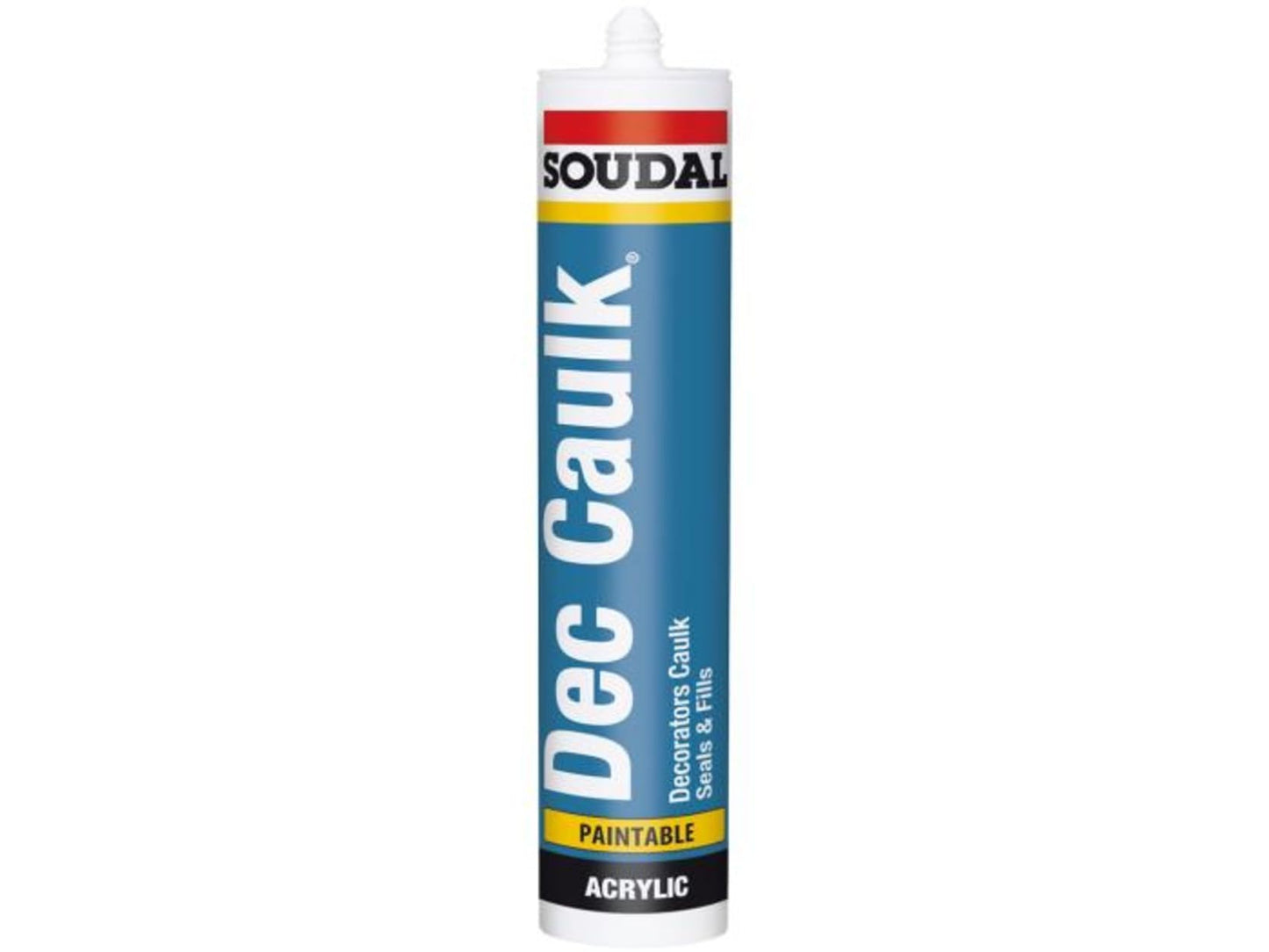 Soudal Decorators Caulk 300ml | White
