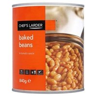 Chef's Larder Baked Beans in Rich Tomato Sauce 840g