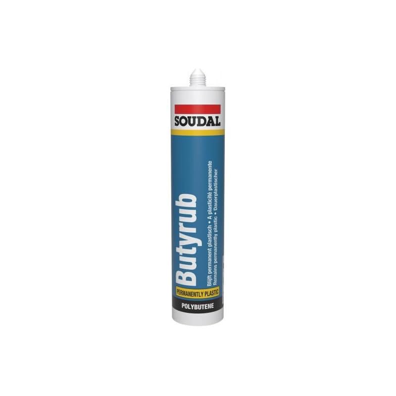 Soudal Butyrub Sealant 300ml | Grey