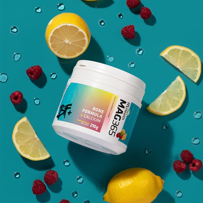 MAG365 BF Plus Calcium Magnesium Powder – Exotic Raspberry Lemon 210g