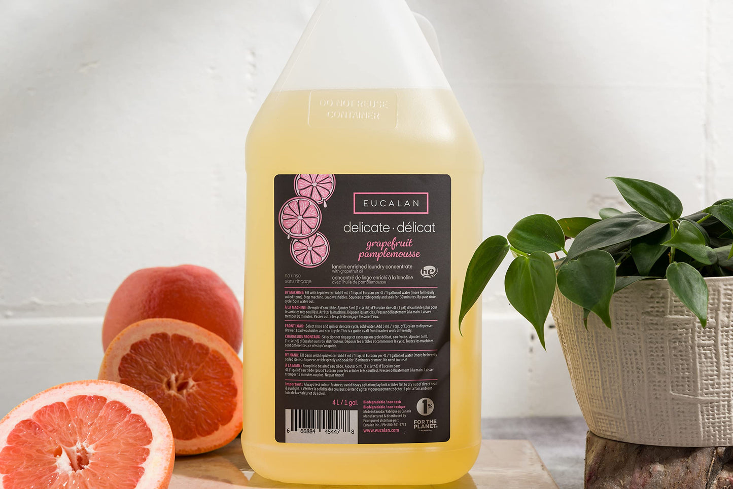 Eucalan Delicate Wash Grapefruit | 4 Litre Jug