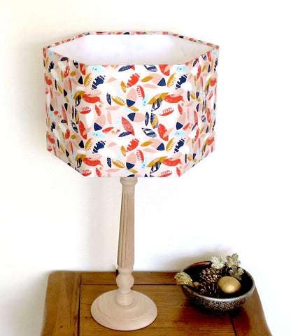 Dannells Needcraft 40cm Hexagon Lampshade Making Kit – DIY Fabric Light Shade Kit