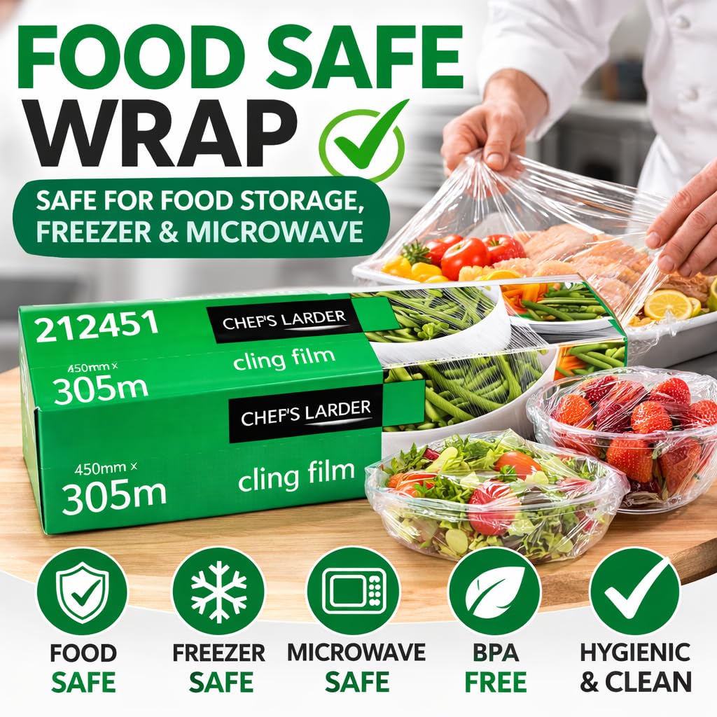 Chef's Larder Cling Film 450mm x 300m