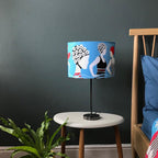 40cm Lampshade Making Kit use with Pendant Ceiling Lights and Table and Floor Lamp, Drum Circle Shape Needcraft UK DIY use with Fabric, Textile, Wallpaper of Choice.