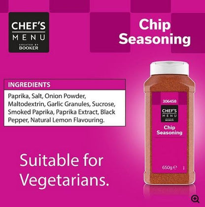 Chef's Menu Chip Seasoning 650g