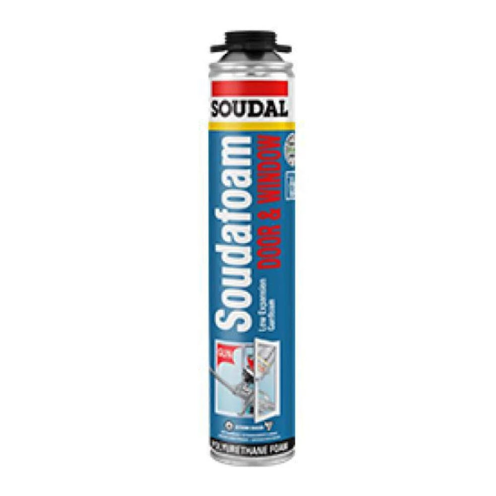 Soudal Soudafoam Gun Window & Door Expanding Foam 750ml – 24 Can Bulk Box | Gun Grade