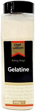 Chef William Powdered Gelatine 650g – 20 Tub Bulk Pack (13kg) | Catering & Foodservice