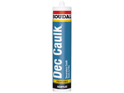Soudal Decorators Caulk 300ml | White