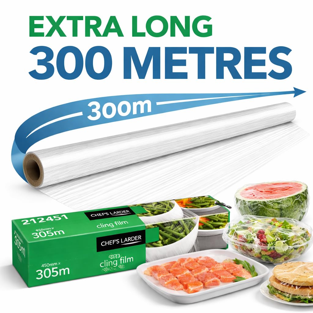 Chef's Larder Cling Film 450mm x 300m