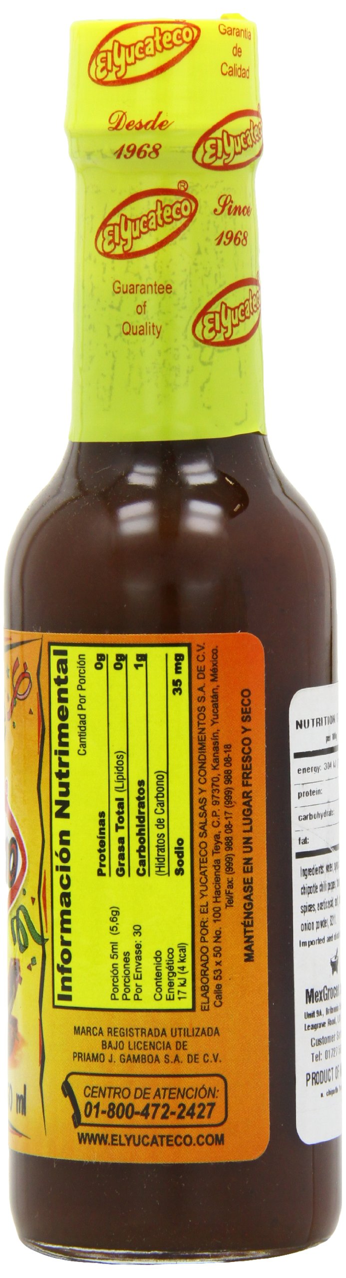 MexGrocer El Yucateco Chipotle Salsa 150ml