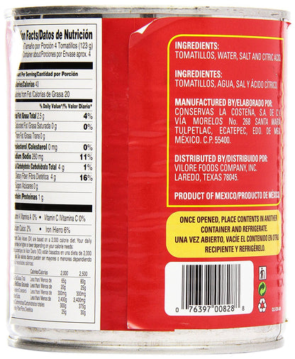 La Costena Tomatillos 794g