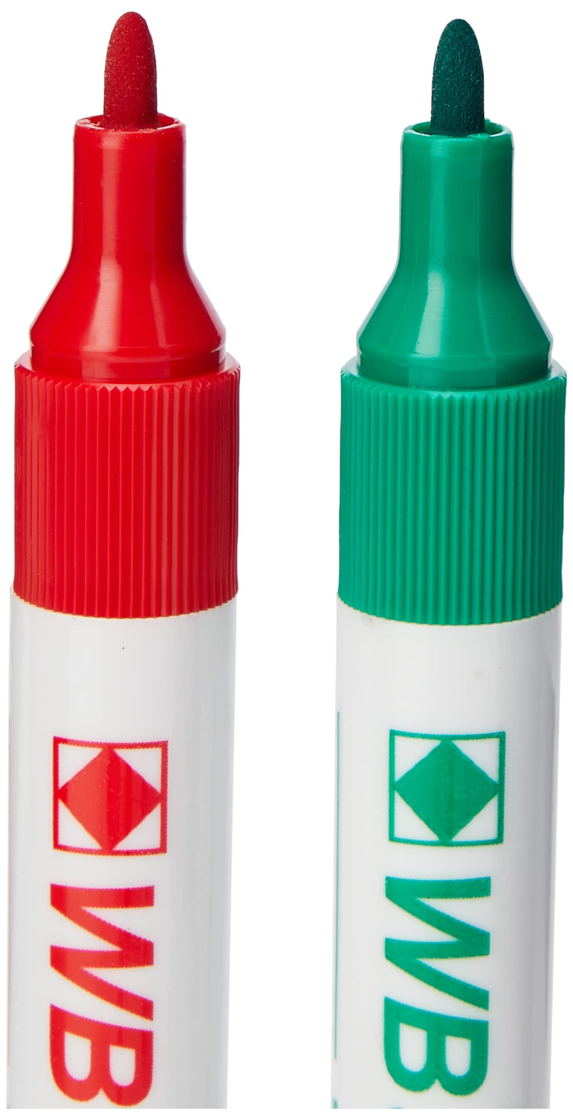 Hainenko Slimline Dry Wipe Whiteboard Markers Fine Bullet Tip Assorted Colours (Pack of 4) | Low Odour Whiteboard Pens