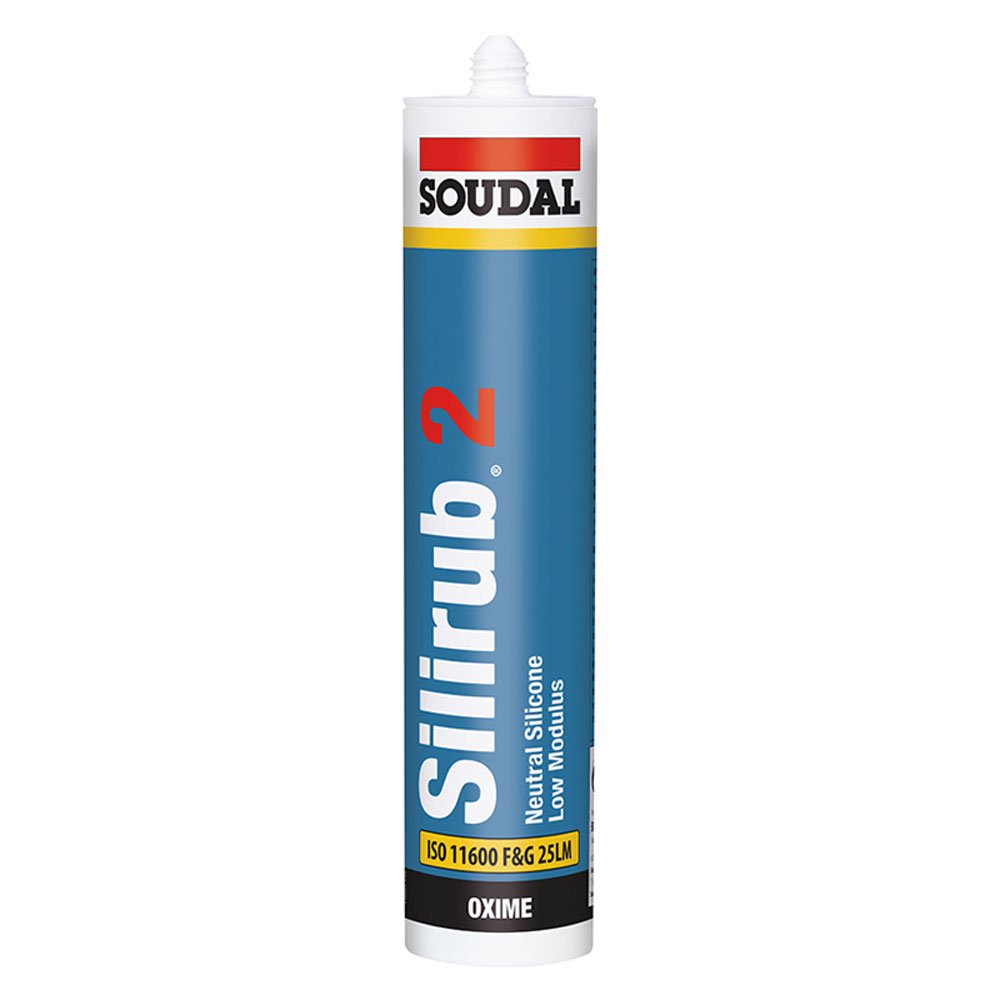 Soudal Silirub 2 Silicone Sealant 300ml