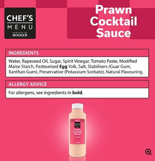 Chef's Menu Prawn Cocktail Sauce 1 Litre