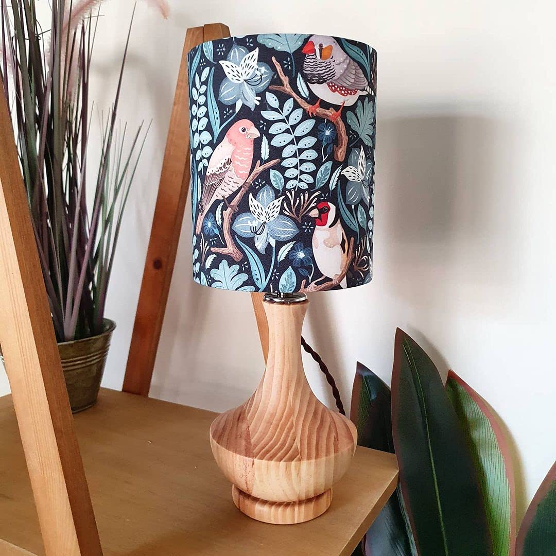 15cm Lampshade Making Kit use with Pendant Ceiling Lights and Table and Floor Lamp, Drum Circle Shape Needcraft UK DIY use with Fabric, Textile, Wallpaper of Choice.