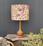 30cm Lampshade Making Kit use with Pendant Ceiling Lights and Table and Floor Lamp, Drum Circle Shape Needcraft UK DIY use with Fabric, Textile, Wallpaper of Choice.