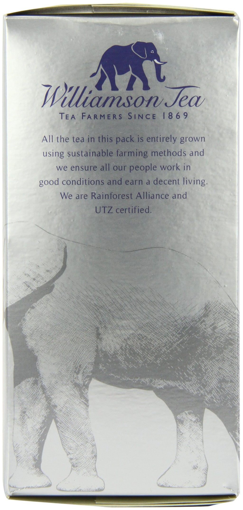 Williamson Tea Earl Grey (Pack of 4, Total 200 Teabags)