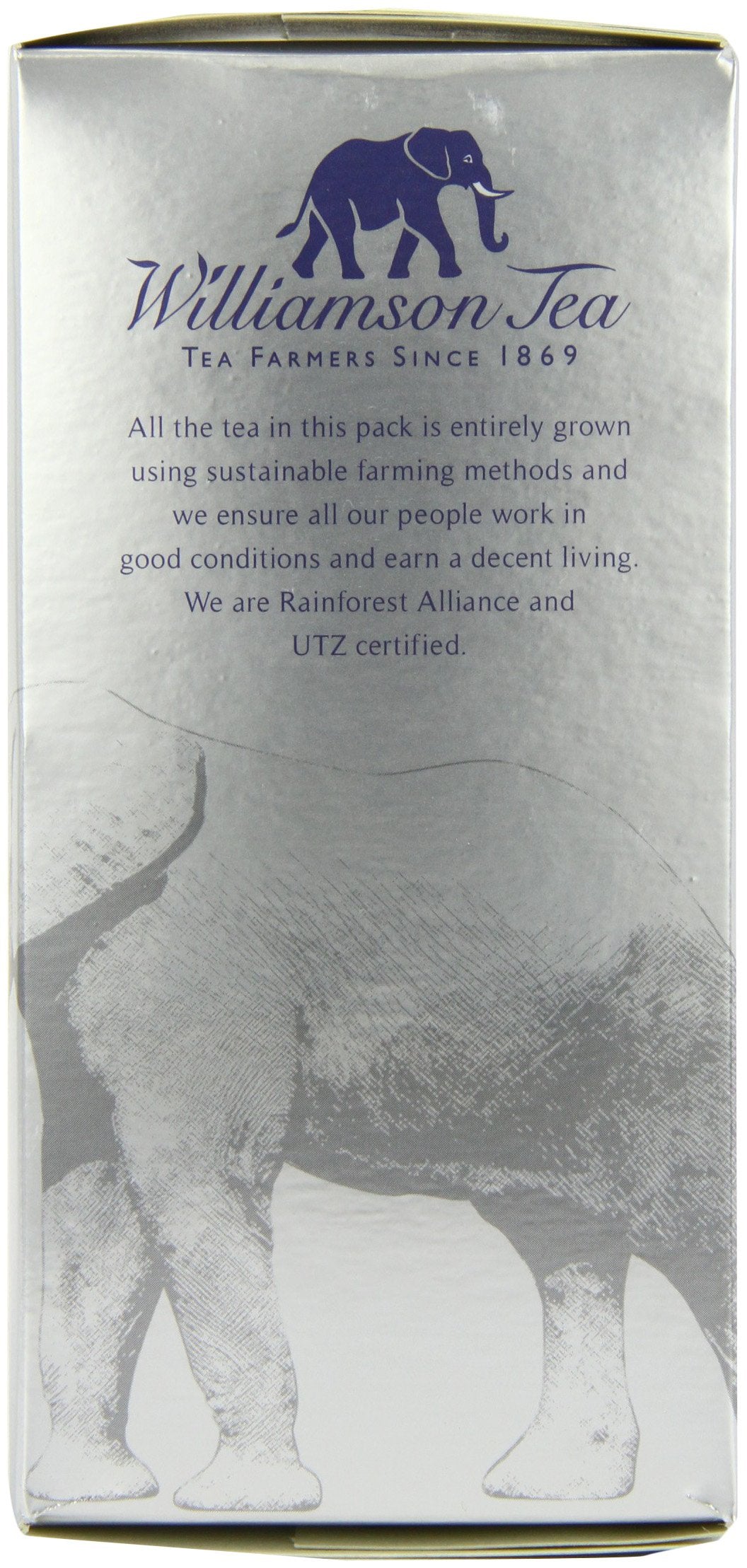 Williamson Tea Earl Grey (Pack of 4, Total 200 Teabags)