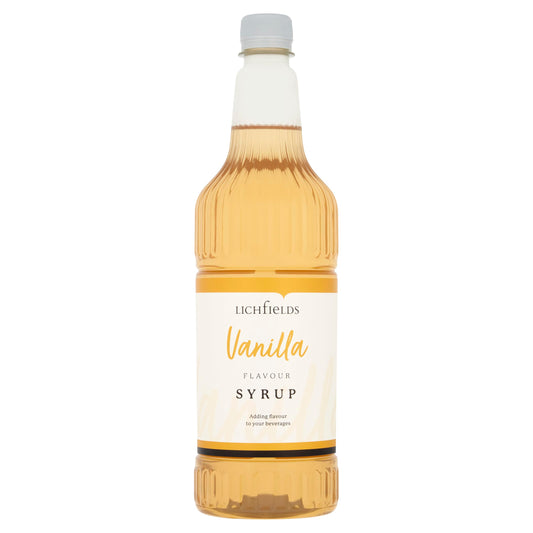 Lichfields Vanilla Flavour Syrup 1 Litre