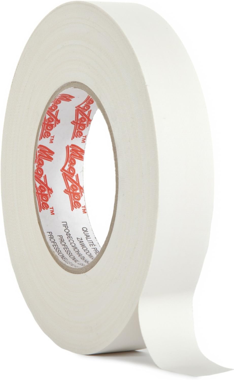 MAGTAPE® Matt 500 White Cloth Tape 25mm x 50m – 24 Roll Bulk Box | Stage & Events