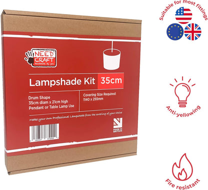 Dannells Needcraft Drum Lampshade Making Kit | 15cm–70cm DIY Lampshade Kit