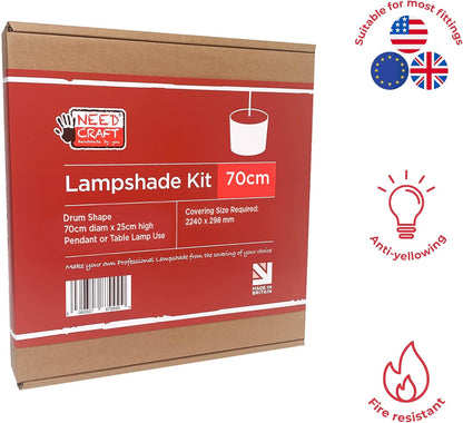 Dannells Needcraft Drum Lampshade Making Kit | 15cm–70cm DIY Lampshade Kit