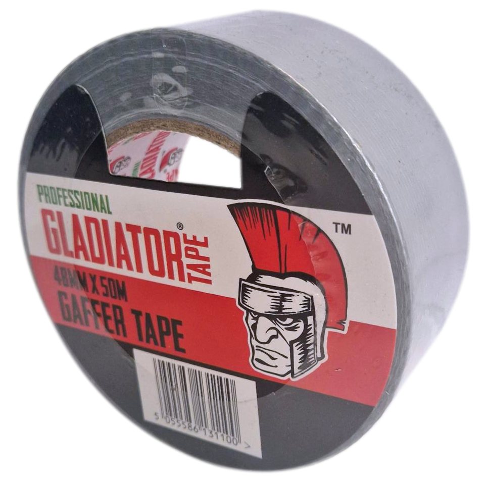 Gladiator Duct Tape 48mm x 50m | Heavy Duty Cloth Repair Tape