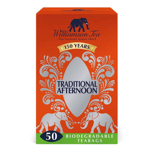 Williamson Traditional Afternoon Tea | 50 Tea Bags