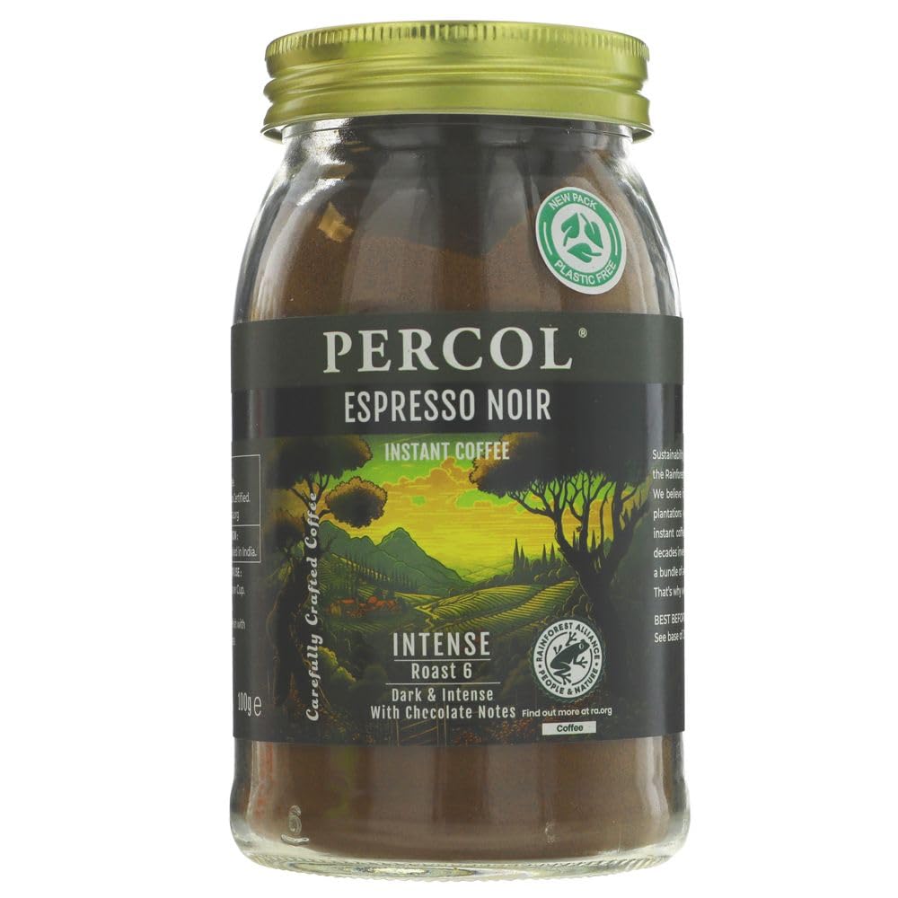 Percol Espresso Noir Instant Coffee 100g
