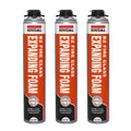 3 x Soudal B2 Fire & Acoustic Expanding Foam