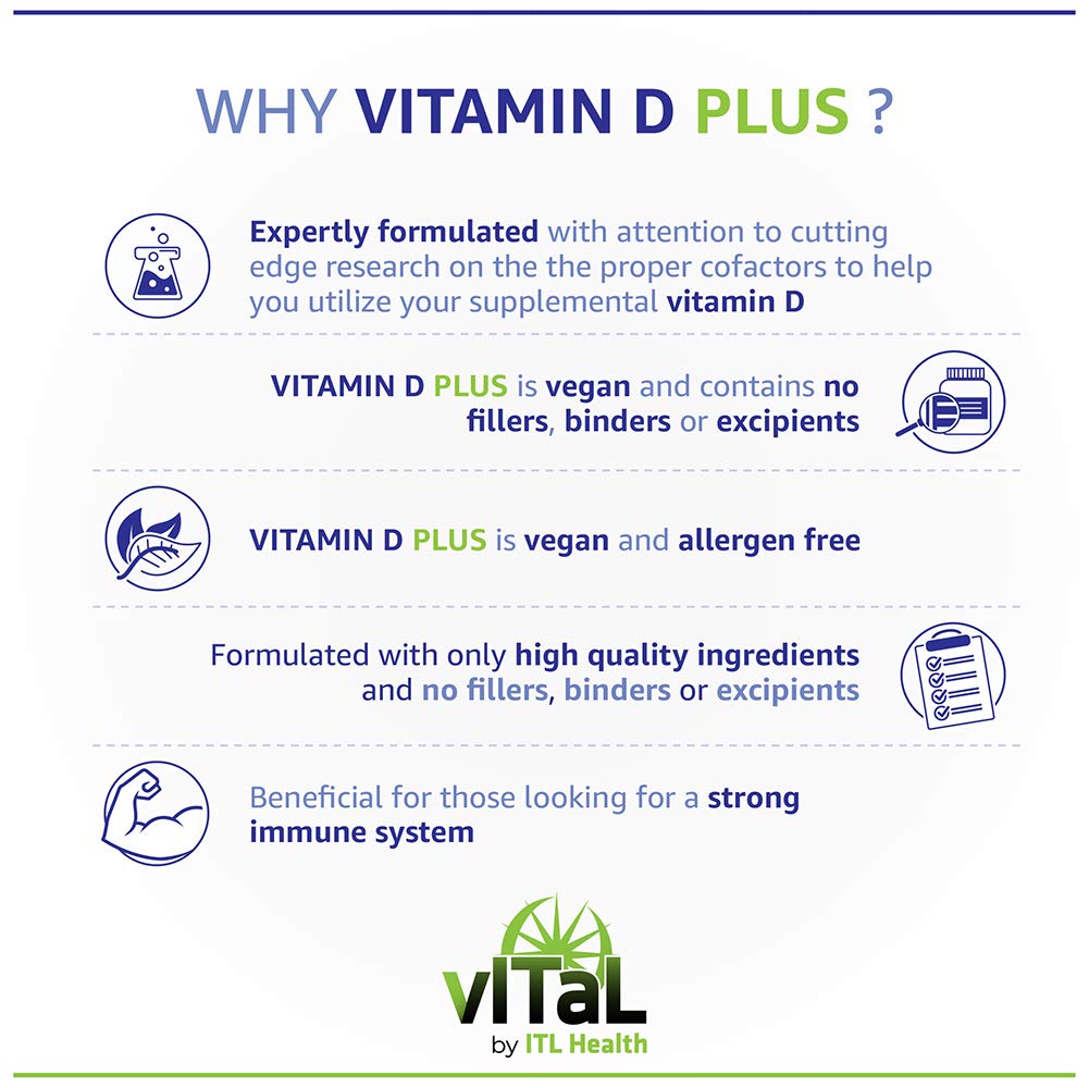 MAG365 Vegan Vitamin D Plus | Magnesium, Vitamin D3, Vitamin K2 & Vitamin B12 | 60 Vegan Capsules