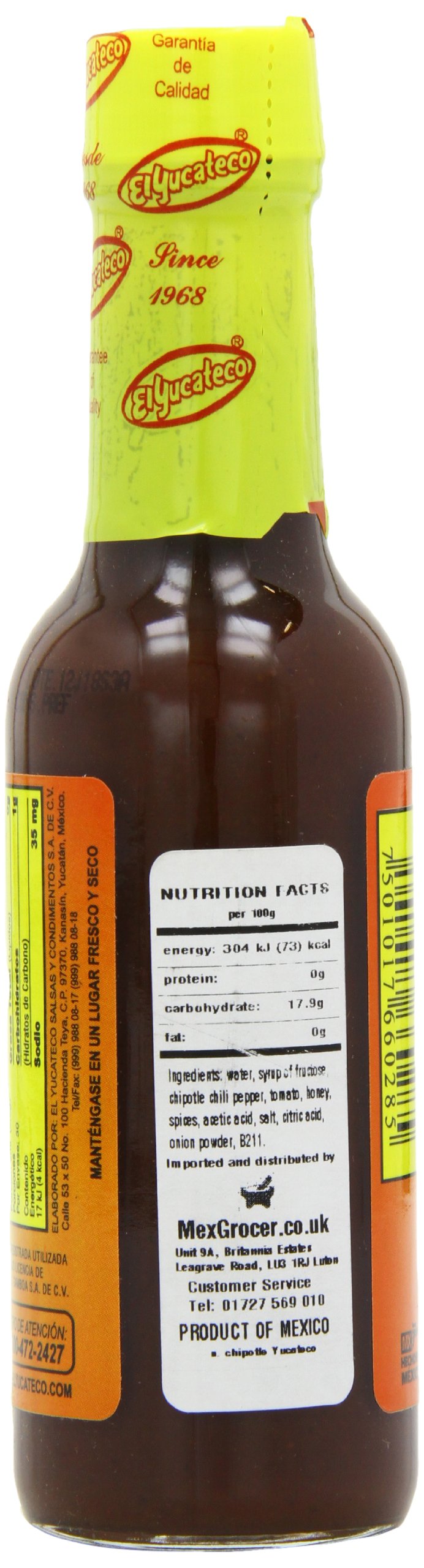 MexGrocer El Yucateco Chipotle Salsa 150ml
