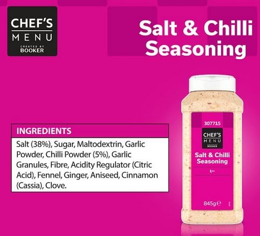 Chef's Menu Salt & Chilli Seasoning 845g