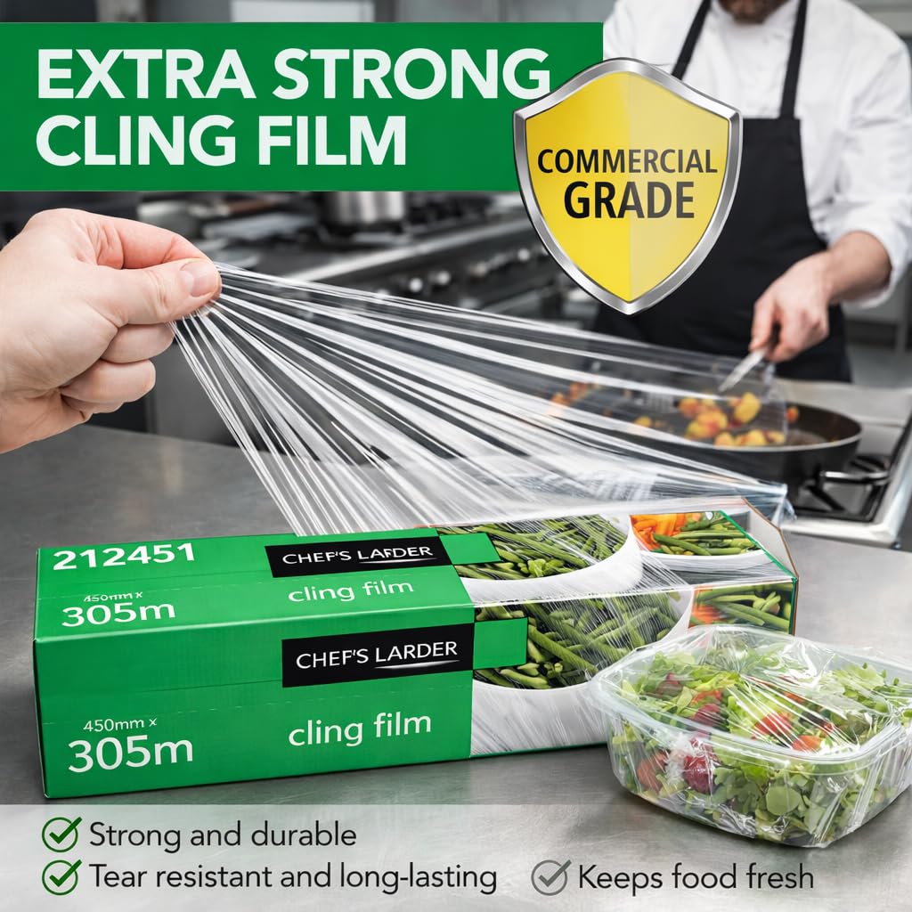 Chef's Larder Cling Film 450mm x 300m