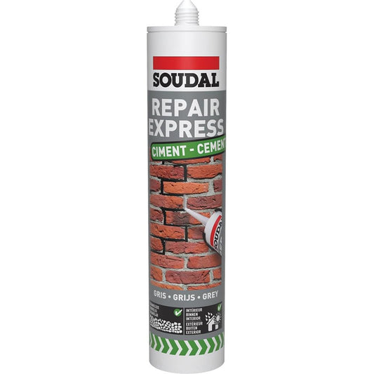 Soudal Repair Express Cement - 300ml Grey