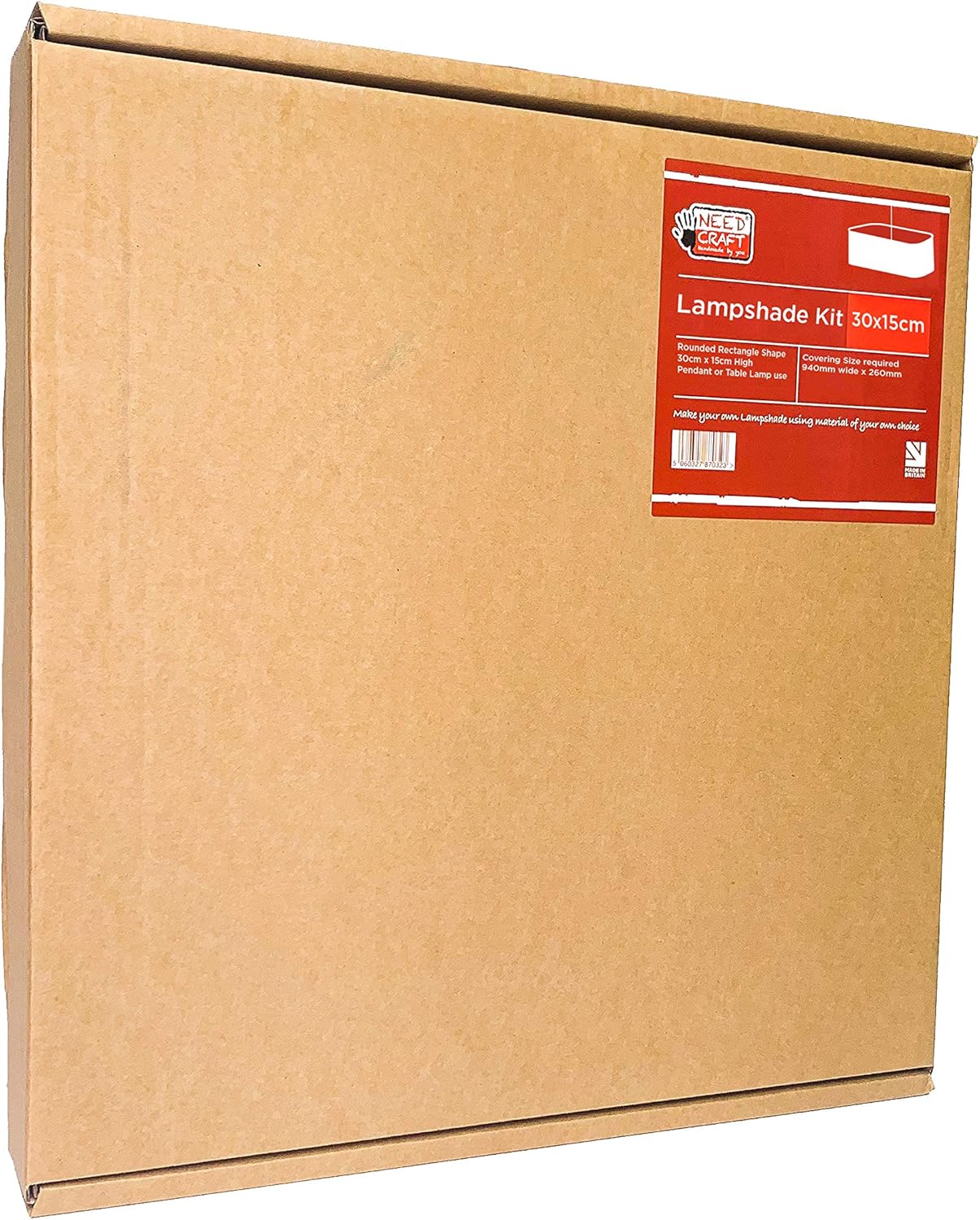 Dannells Needcraft Rounded Rectangle Lampshade Making Kit