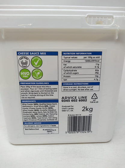 Chef's Larder Cheese Sauce Mix 2kg