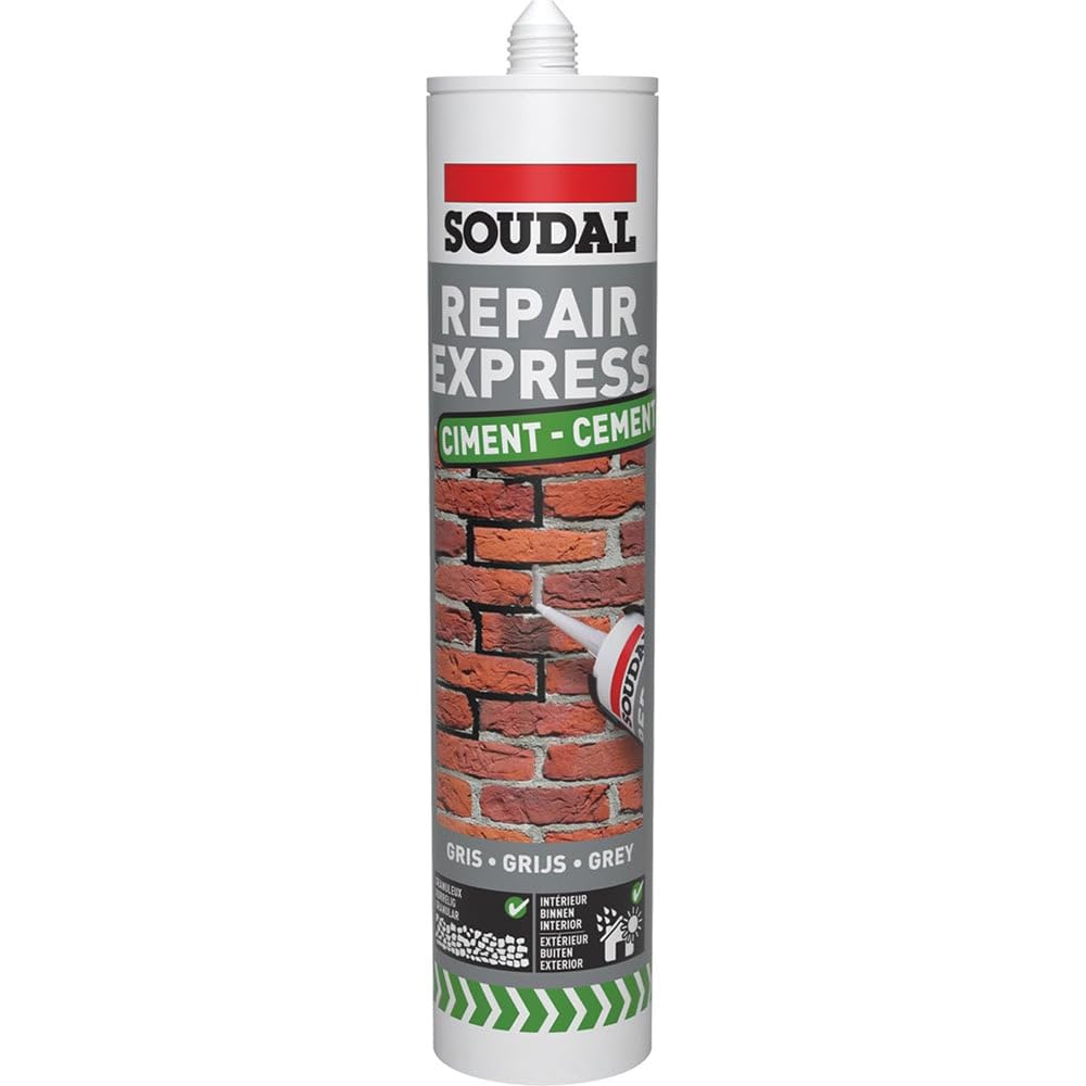 Soudal Repair Express Cement - 300ml Grey