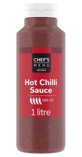 Chef's Menu Hot Chilli Sauce 1 litre