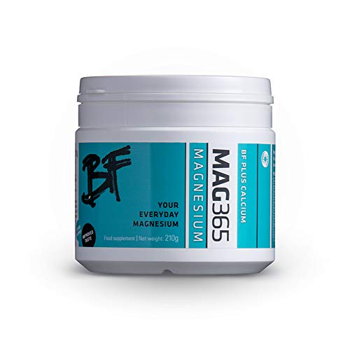 MAG365 BF Plus Magnesium Powder with Calcium, Zinc, D3 & K2 – 210g