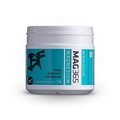 MAG365 BF Plus Magnesium Powder with Calcium, Zinc, D3 & K2 – 210g