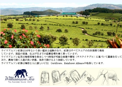 Williamson Tea Earl Grey (Pack of 4, Total 200 Teabags)