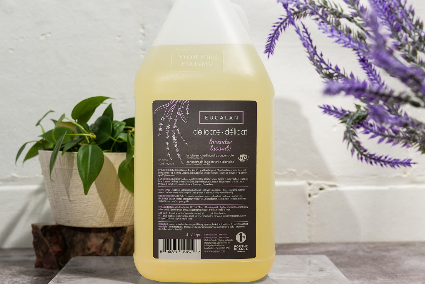 Eucalan Delicate Wash Lavender | 4 Litre Jug