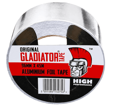 Gladiator Foil Tape 96mm x 45m | Extra Wide HVAC Tape