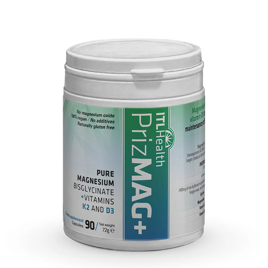 PrizMAG+ by ITL Health Magnesium Bisglycinate Capsules 90 Capsules