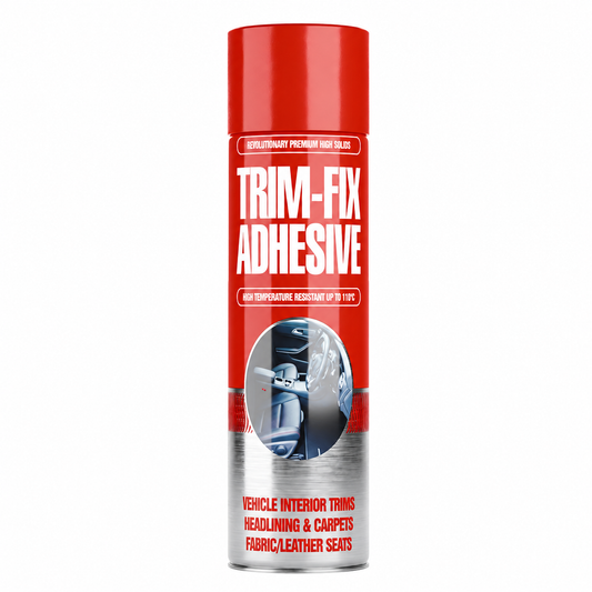 Trim-Fix High Temperature Spray Adhesive 500ml | Professional Trim & Upholstery Contact Adhesive