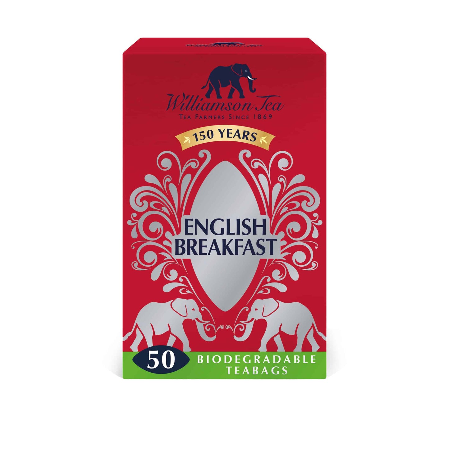 Williamson English Breakfast Tea | 50 Tea Bags