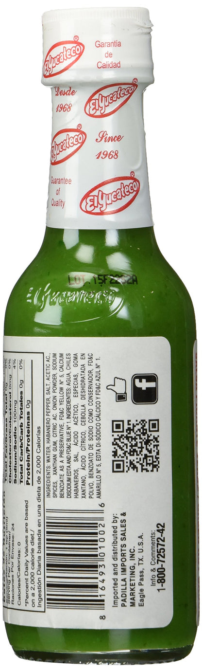 El Yucateco Green Habanero Hot Sauce | 120ml